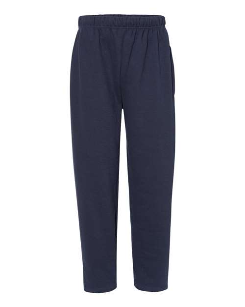 C2 Sport 5577 Open-Bottom Sweatpants #color_Navy