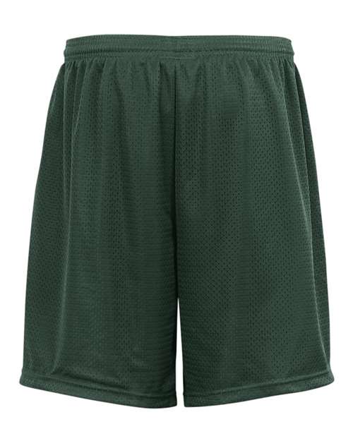 "Badger 7219 Pro Mesh 9" Shorts with Pockets #color_Forest"