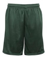 "Badger 7219 Pro Mesh 9" Shorts with Pockets #color_Forest"