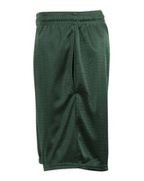 "Badger 7219 Pro Mesh 9" Shorts with Pockets #color_Forest"