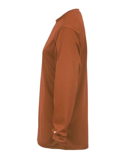 Badger 4104 B-Core Long Sleeve T-Shirt #color_Texas Orange