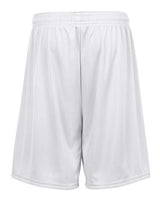 "Badger 4107 B-Core 7" Shorts #color_White"