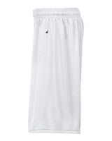 "Badger 4107 B-Core 7" Shorts #color_White"