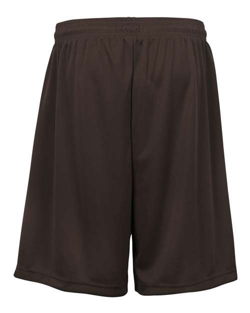 "Badger 4109 B-Core 9" Shorts #color_Brown"