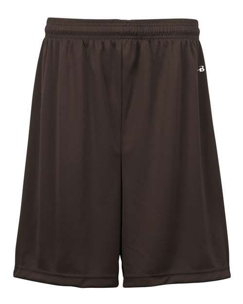 "Badger 4109 B-Core 9" Shorts #color_Brown"