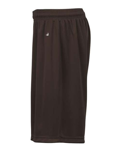 "Badger 4109 B-Core 9" Shorts #color_Brown"