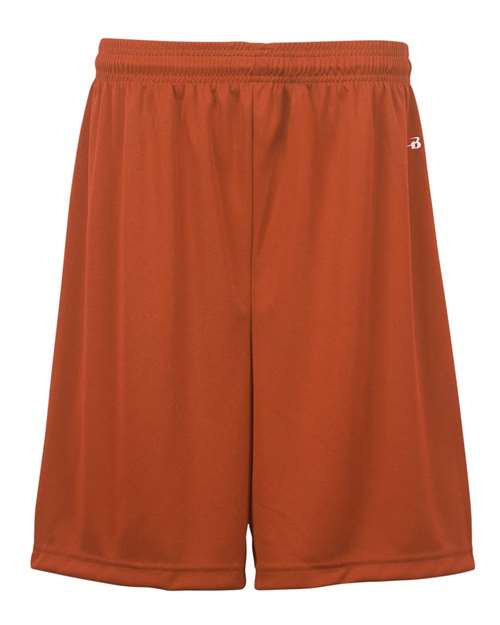 "Badger 4109 B-Core 9" Shorts #color_Burnt Orange"