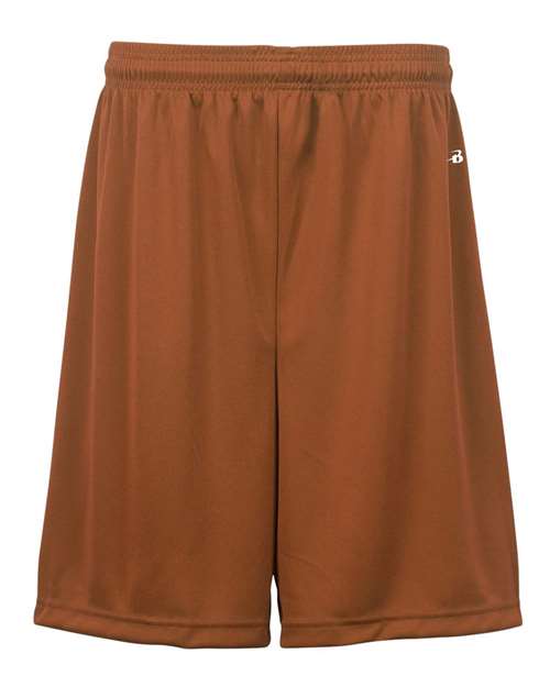 "Badger 4109 B-Core 9" Shorts #color_Texas Orange"