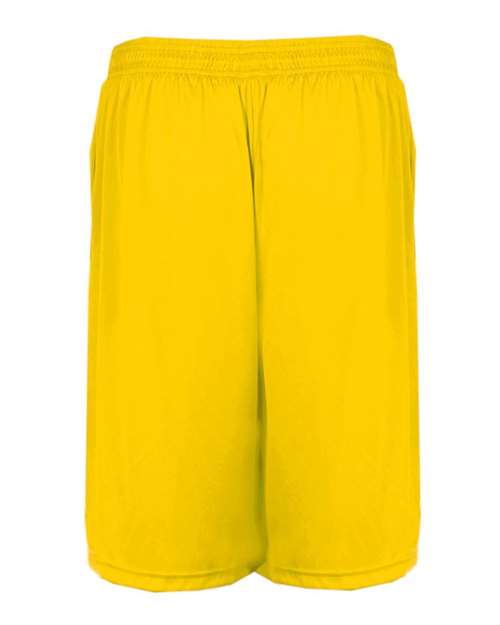 "Badger 4119 B-Core 10" Shorts with Pockets #color_Gold"