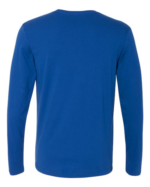 Next Level N3601 Men's Cotton Long-Sleeve Crew #color_ROYAL