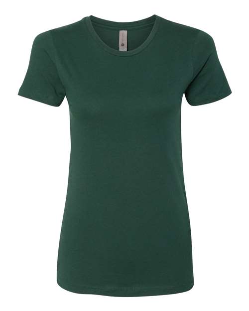 Next Level N3900 Ladies' Boyfriend T-Shirt #color_FOREST GREEN