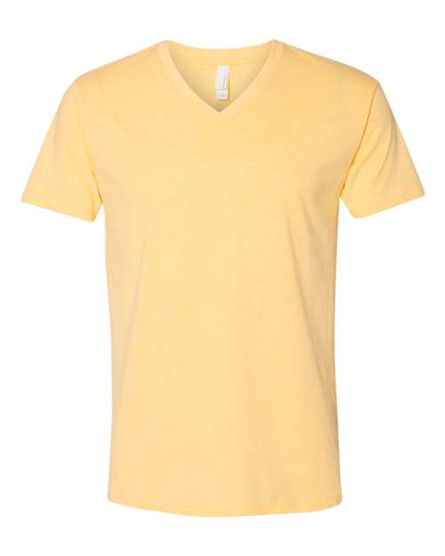 Next Level 6240 Men's CVC V-Neck T-Shirt #color_BANANA CREAM