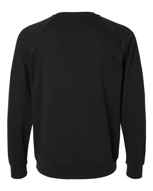 Next Level N9000 Unisex French Terry Raglan Crew #color_BLACK