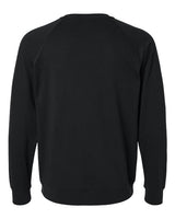 Next Level N9000 Unisex French Terry Raglan Crew #color_BLACK