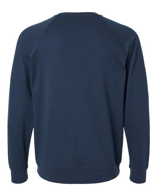 Next Level N9000 Unisex French Terry Raglan Crew #color_MIDNIGHT NAVY
