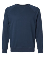 Next Level N9000 Unisex French Terry Raglan Crew #color_MIDNIGHT NAVY