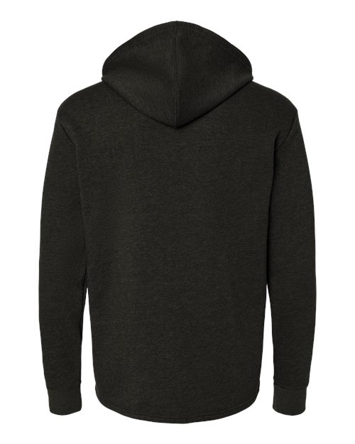 Next Level 9300 Adult PCH Pullover Hoodie #color_HEATHER BLACK