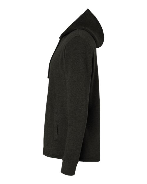 Next Level 9300 Adult PCH Pullover Hoodie #color_HEATHER BLACK
