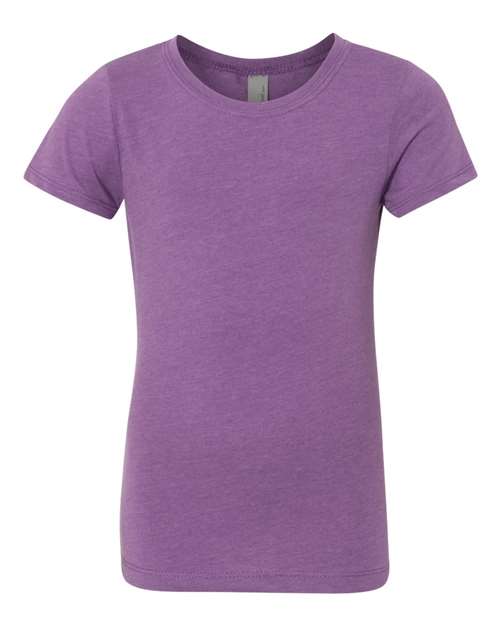 Next Level 3712 Youth Princess CVC T-Shirt #color_PURPLE BERRY