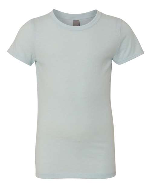 Next Level 3712 Youth Princess CVC T-Shirt #color_ICE BLUE