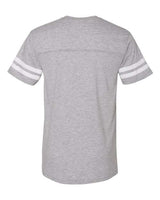 LAT 6937 Men's Football T-Shirt #color_VN HTHR/ BLD WHT