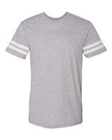 LAT 6937 Men's Football T-Shirt #color_VN HTHR/ BLD WHT