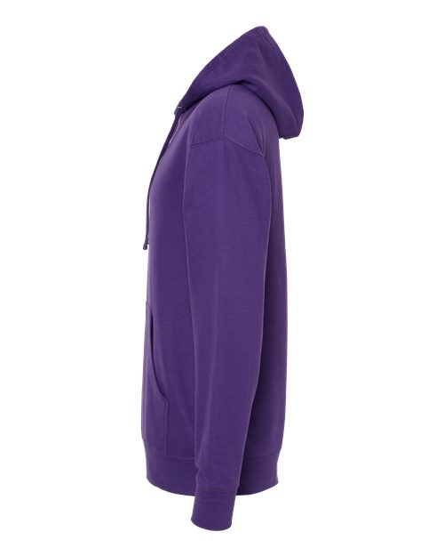 Independent Trading Co. SS4500 Midweight Hooded Sweatshirt #color_Purple