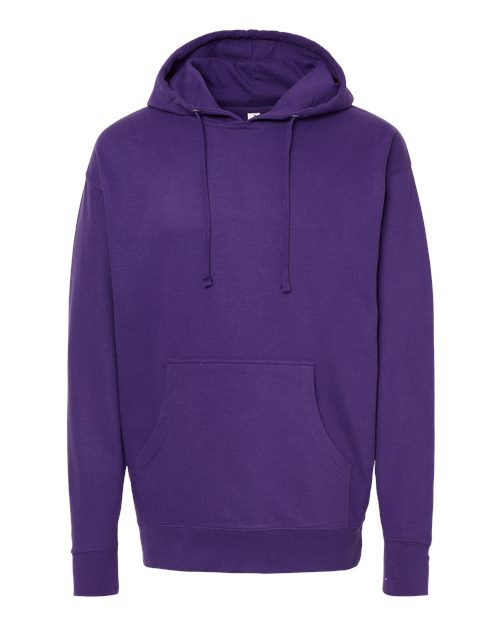 Independent Trading Co. SS4500 Midweight Hooded Sweatshirt #color_Purple
