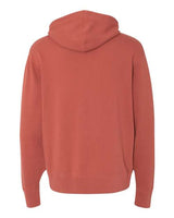 Independent Trading Co. AFX90UNZ Lightweight Full-Zip Hooded Sweatshirt #color_Rust