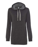 Independent Trading Co. PRM65DRS Women’s Special Blend Hooded Sweatshirt Dress #color_Carbon