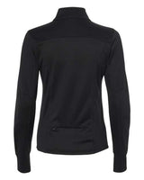 Independent Trading Co. EXP60PAZ Women's Poly-Tech Full-Zip Track Jacket #color_Black