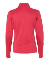 Independent Trading Co. EXP60PAZ Women's Poly-Tech Full-Zip Track Jacket #color_Coral