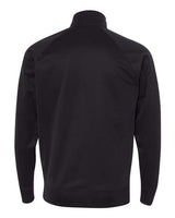 Independent Trading Co. EXP70PTZ Lightweight Poly-Tech Full-Zip Track Jacket #color_Black