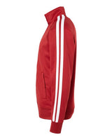 Independent Trading Co. EXP70PTZ Lightweight Poly-Tech Full-Zip Track Jacket #color_Brick Red