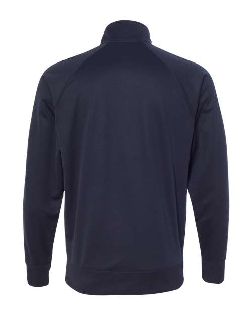 Independent Trading Co. EXP70PTZ Lightweight Poly-Tech Full-Zip Track Jacket #color_Classic Navy
