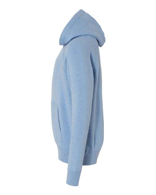 Independent Trading Co. PRM15YSB Youth Lightweight Special Blend Raglan Hooded Sweatshirt #color_Pacific