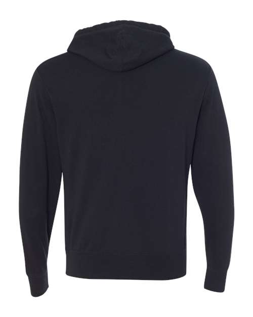 Independent Trading Co. PRM90HT Midweight French Terry Hooded Sweatshirt #color_Black