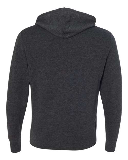 Independent Trading Co. PRM90HT Midweight French Terry Hooded Sweatshirt #color_Charcoal Heather