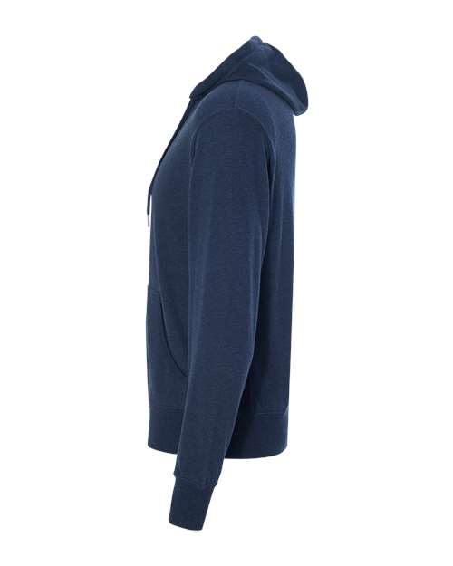 Independent Trading Co. PRM90HT Midweight French Terry Hooded Sweatshirt #color_Navy Heather