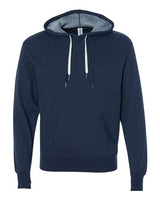 Independent Trading Co. PRM90HT Midweight French Terry Hooded Sweatshirt #color_Navy Heather