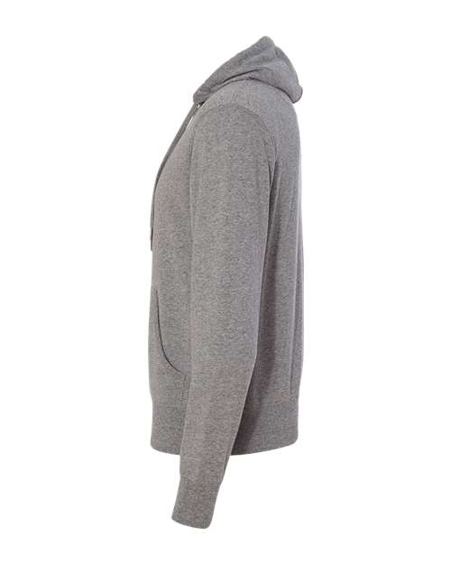 Independent Trading Co. PRM90HT Midweight French Terry Hooded Sweatshirt #color_Salt & Pepper
