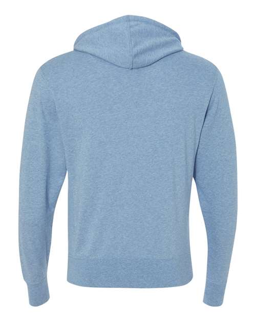 Independent Trading Co. PRM90HT Midweight French Terry Hooded Sweatshirt #color_Sky Heather