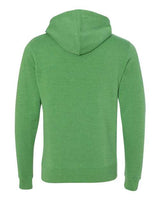 J America JA8871 Adult Triblend Pullover Fleece Hooded Sweatshirt #color_GREEN TRIBLEND
