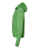 J America JA8871 Adult Triblend Pullover Fleece Hooded Sweatshirt #color_GREEN TRIBLEND
