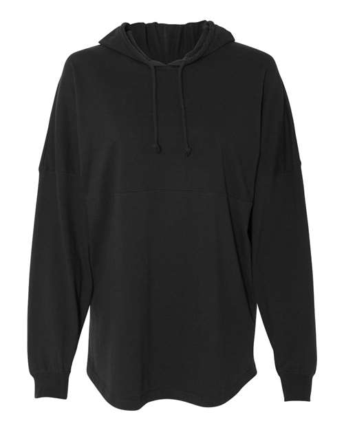 J America JA8228 Adult Game Day Jersey Hood #color_BLACK