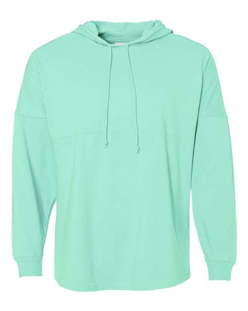 J America JA8228 Adult Game Day Jersey Hood #color_MINT