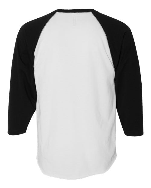 LAT 6930 Men's Baseball T-Shirt #color_WHITE/ BLACK