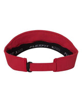 Flexfit Y8110 Adult Cool & Dry Visor #color_RED