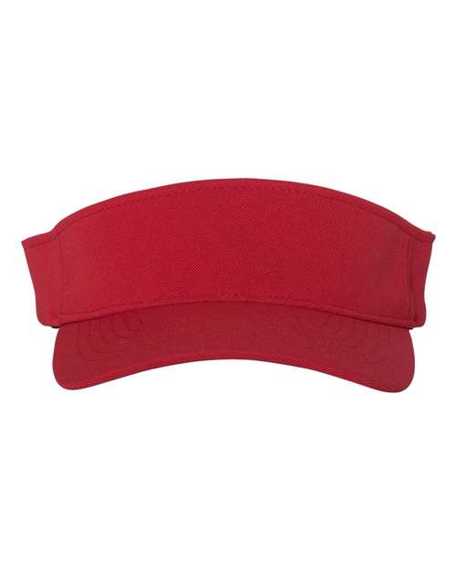 Flexfit Y8110 Adult Cool & Dry Visor #color_RED