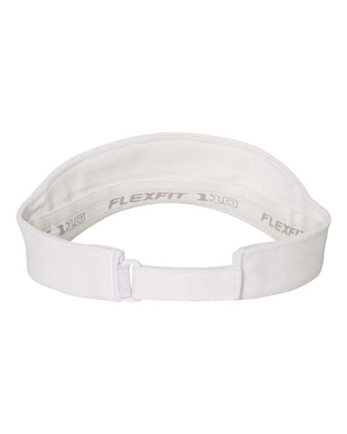 Flexfit Y8110 Adult Cool & Dry Visor #color_WHITE